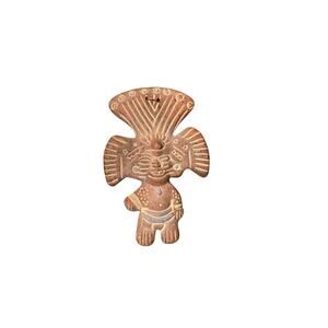 Rare Ancient Mesoamerican Terracotta Deity Figurine